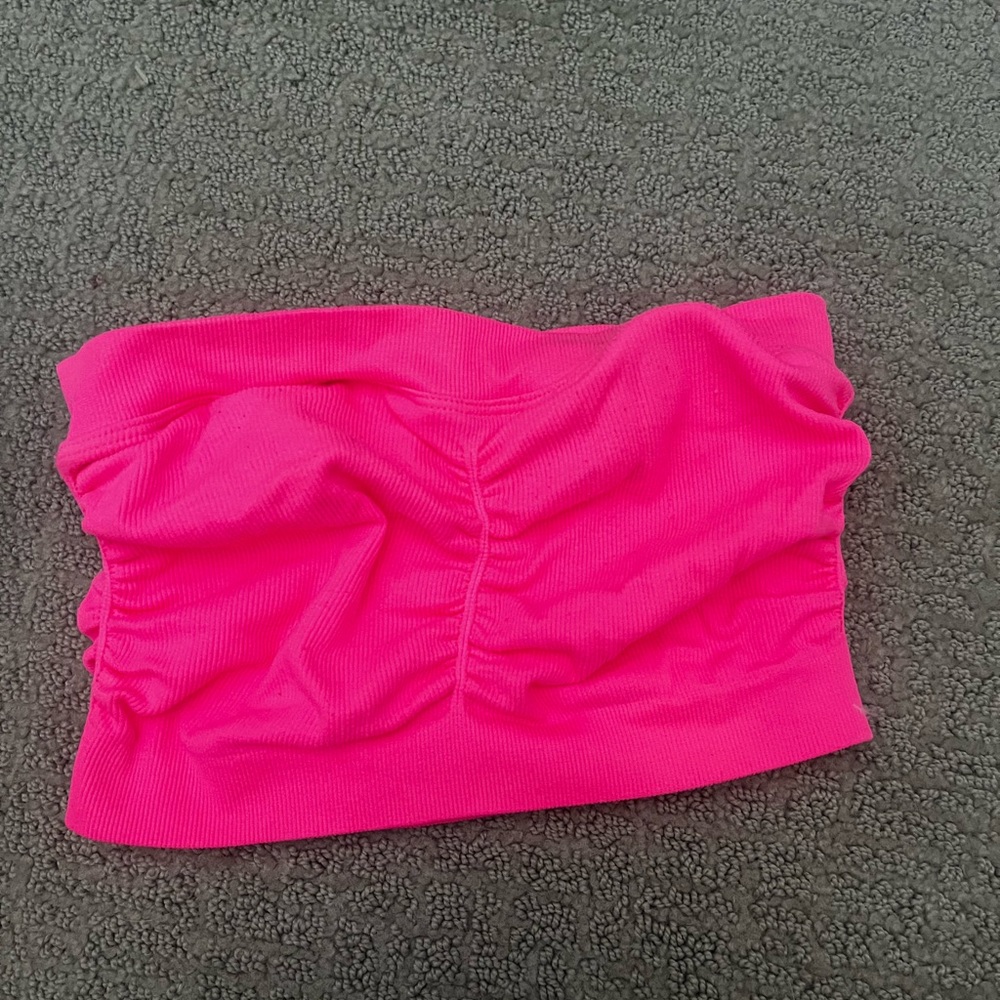 Urban outfitters hot pink tube top